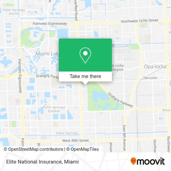 Elite National Insurance map
