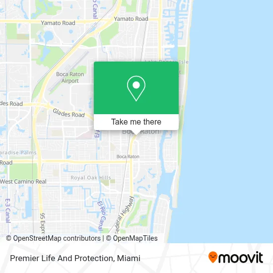 Premier Life And Protection map