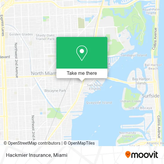 Hackmier Insurance map