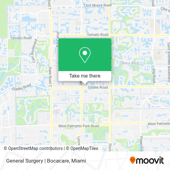 General Surgery | Bocacare map