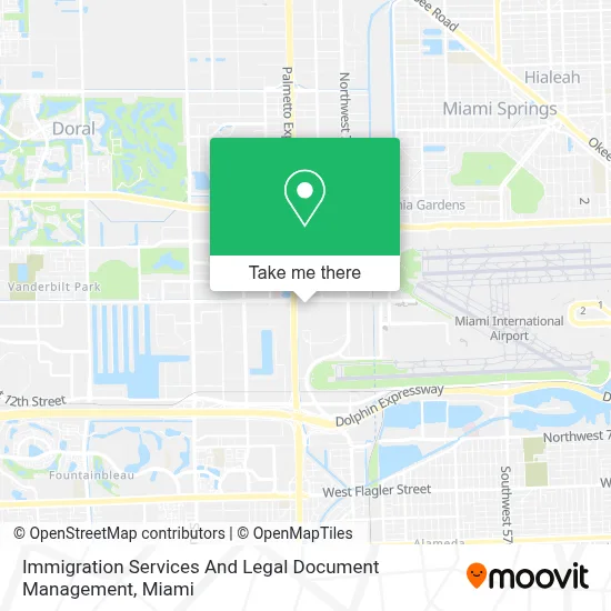 Immigration Services And Legal Document Management map
