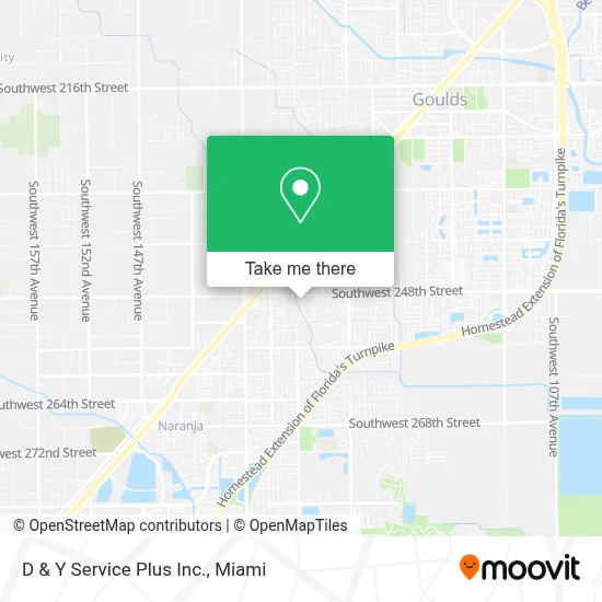 D & Y Service Plus Inc. map