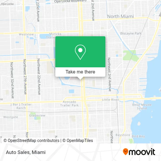 Auto Sales map