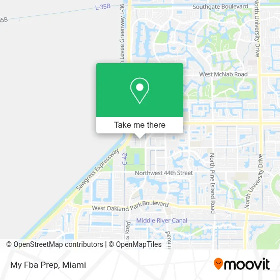 My Fba Prep map