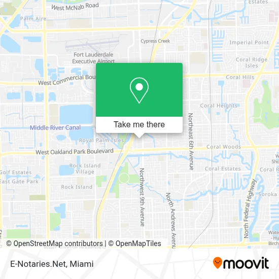 E-Notaries.Net map