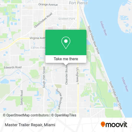 Master Trailer Repair map