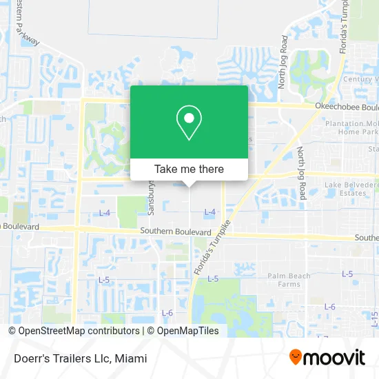 Doerr's Trailers Llc map