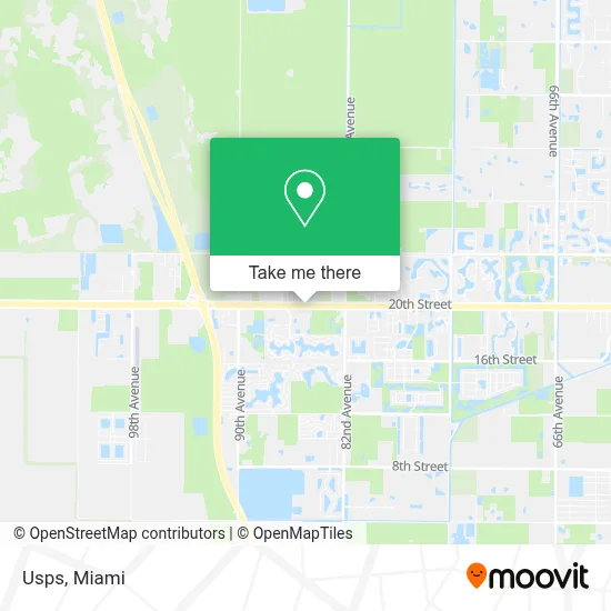 Usps map
