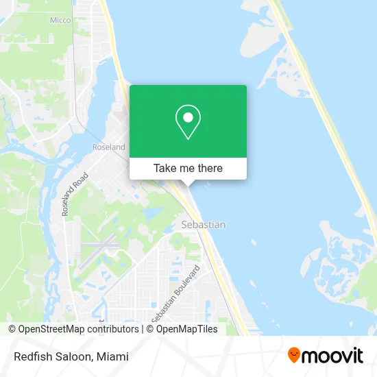 Redfish Saloon map