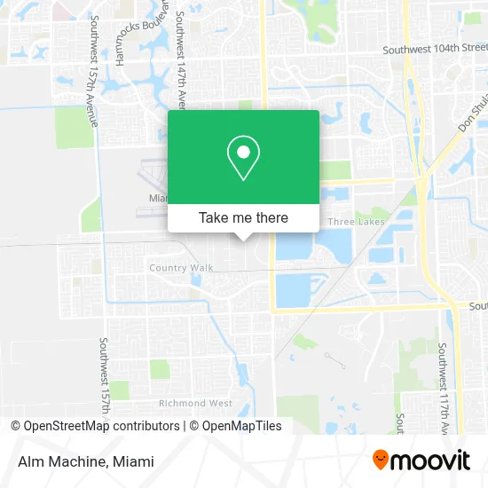 Alm Machine map