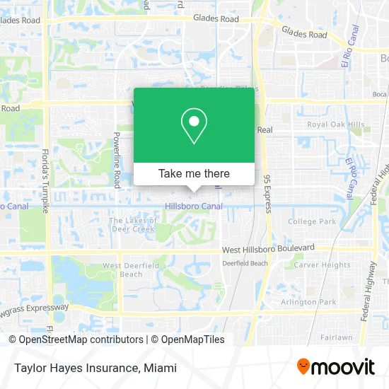 Taylor Hayes Insurance map