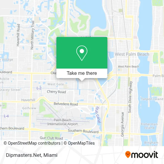 Dipmasters.Net map