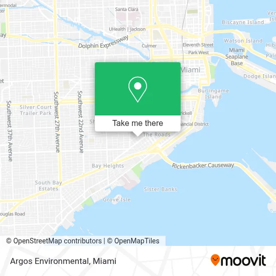 Argos Environmental map
