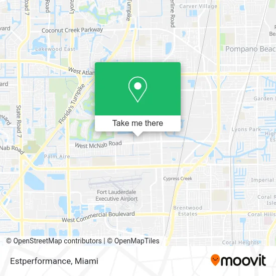 Estperformance map