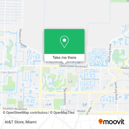 At&T Store map
