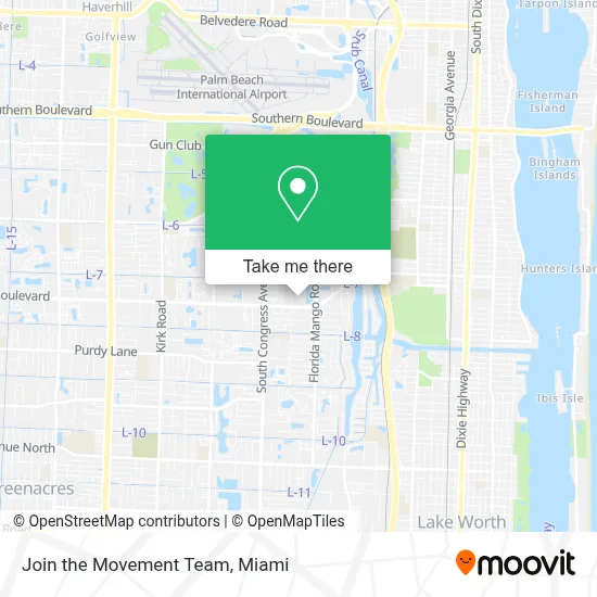 Join the Movement Team map