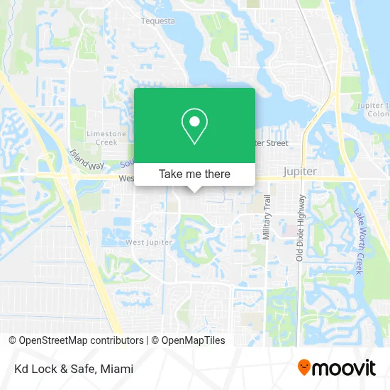 Kd Lock & Safe map