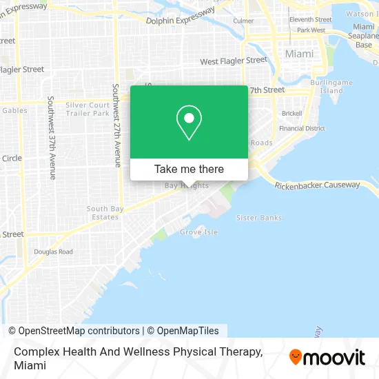 Complex Health And Wellness Physical Therapy map