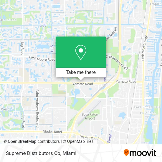 Supreme Distributors Co map