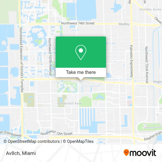 Av8ch map