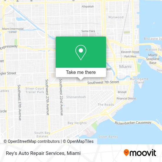 Rey's Auto Repair Services map