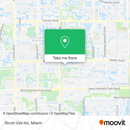 Ricoh Usa Inc map