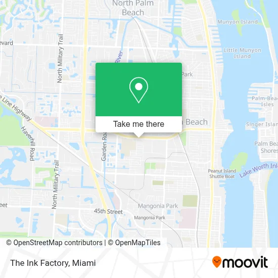 The Ink Factory map