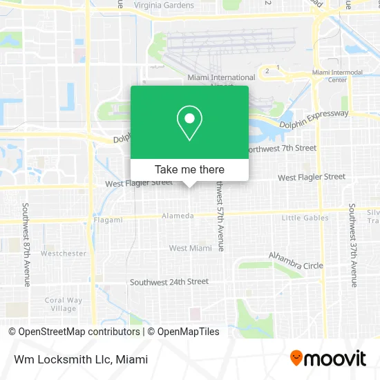 Wm Locksmith Llc map