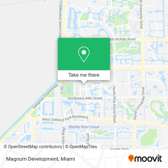 Magnum Development map