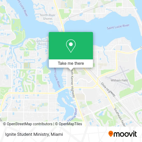 Ignite Student Ministry map