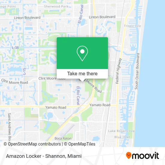 Amazon Locker - Shannon map