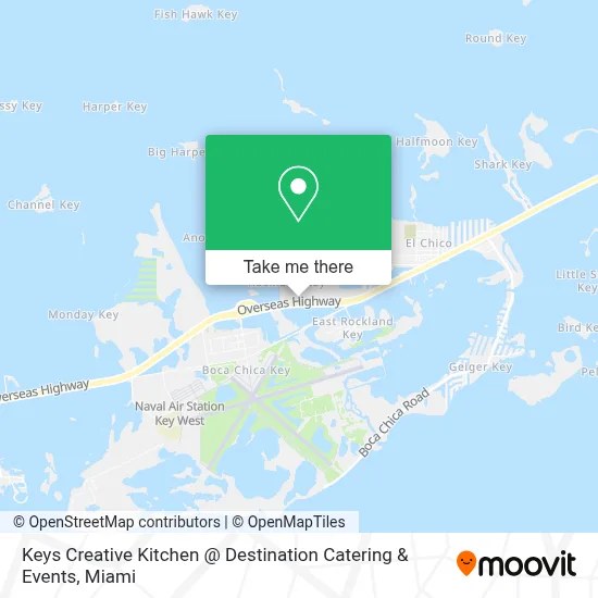 Keys Creative Kitchen @ Destination Catering & Events map