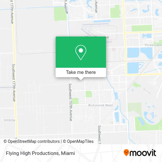 Flying High Productions map