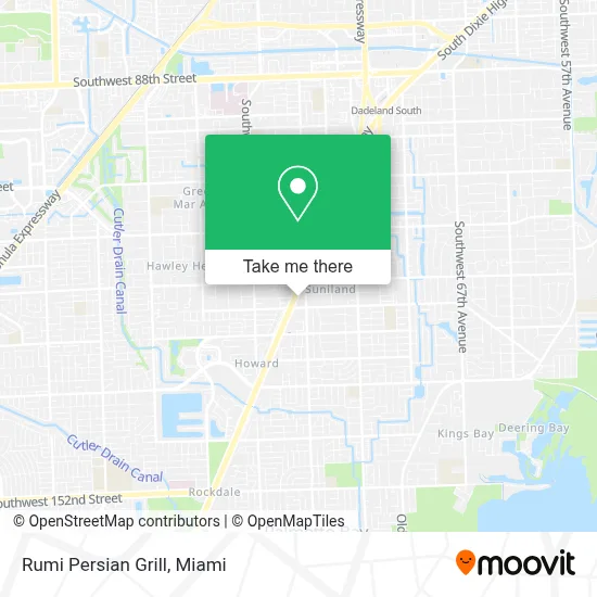 Rumi Persian Grill map