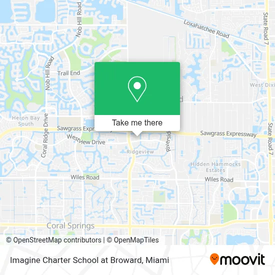 Imagine Charter School at Broward map
