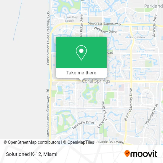 Solutioned K-12 map