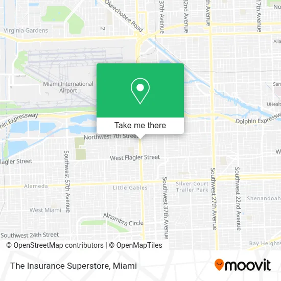 The Insurance Superstore map