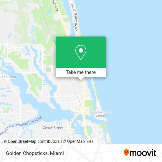 Golden Chopsticks map