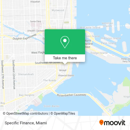 Specific Finance map