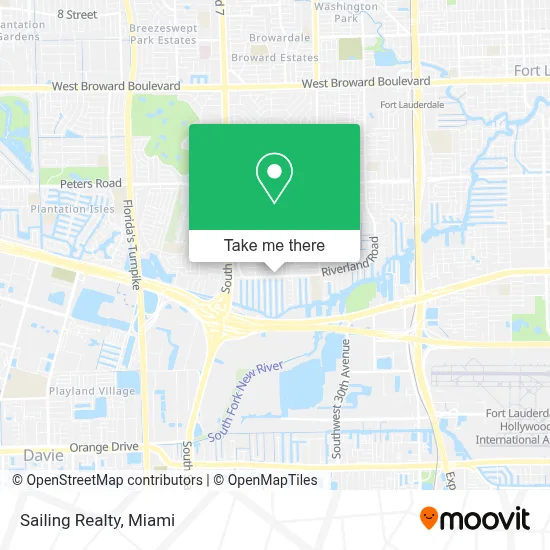 Sailing Realty map