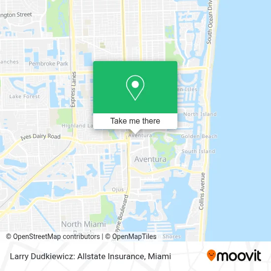 Larry Dudkiewicz: Allstate Insurance map