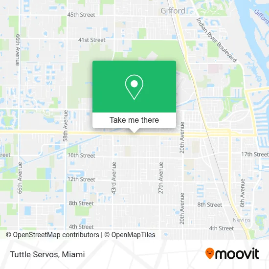 Tuttle Servos map