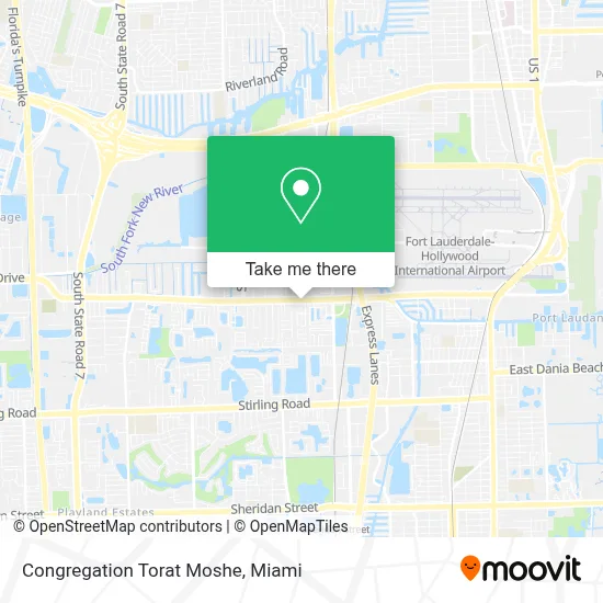 Congregation Torat Moshe map