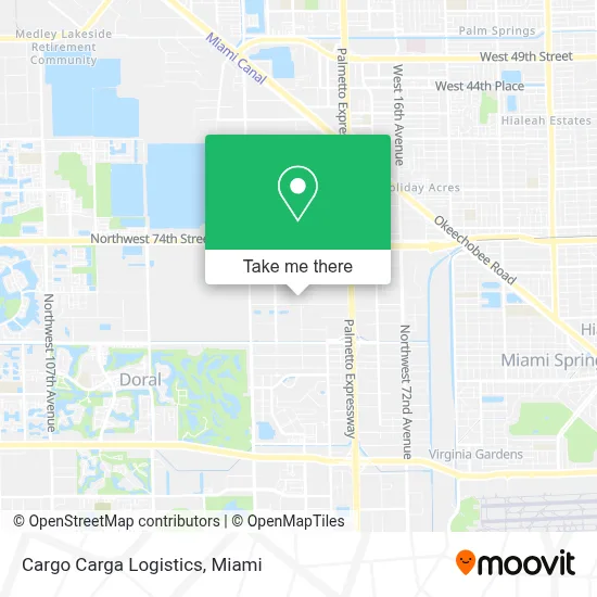 Cargo Carga Logistics map