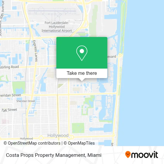 Costa Props Property Management map