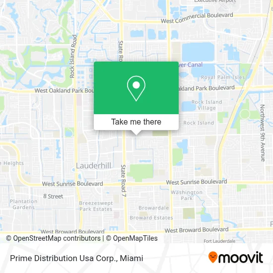 Prime Distribution Usa Corp. map
