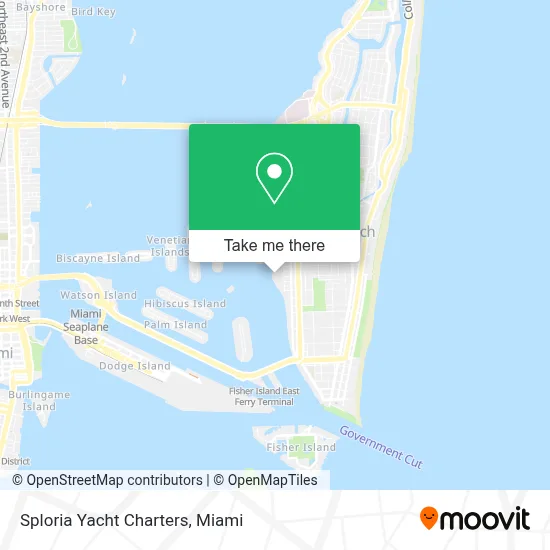 Mapa de Sploria Yacht Charters