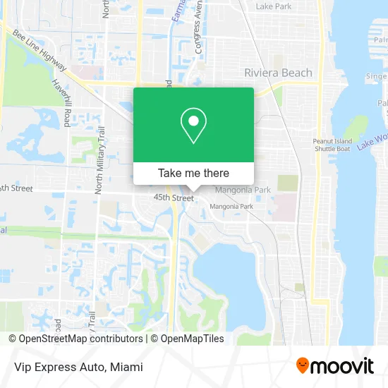 Vip Express Auto map