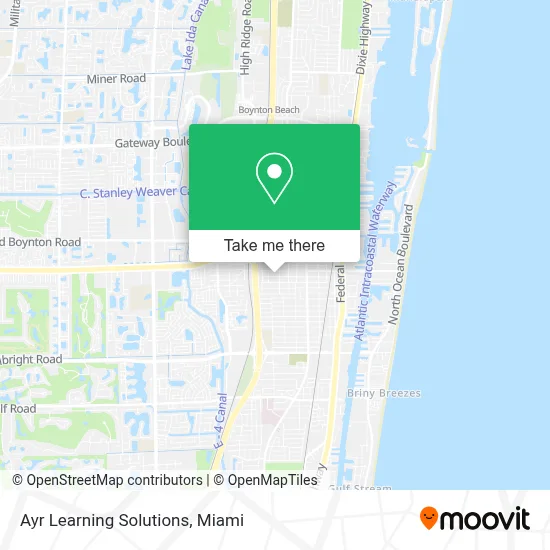 Ayr Learning Solutions map