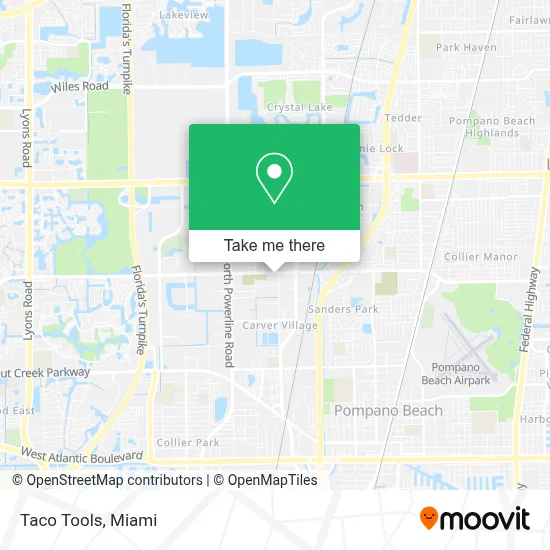 Taco Tools map